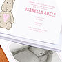 12 Personalised Birth Announcement Cards, thumbnail 2 of 10