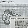 Welcome To My Home Cross Stitch Kit, thumbnail 3 of 3