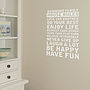 Create Your Own Family House Rules, thumbnail 2 of 3