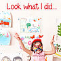 'Look What I Did…' Wall Sticker, thumbnail 2 of 6