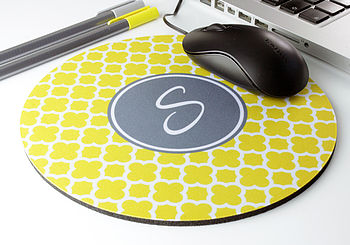 Personalised Clover Mouse Mat Round, 8 of 9