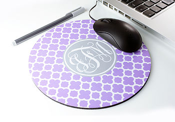 Personalised Clover Mouse Mat Round, 6 of 9