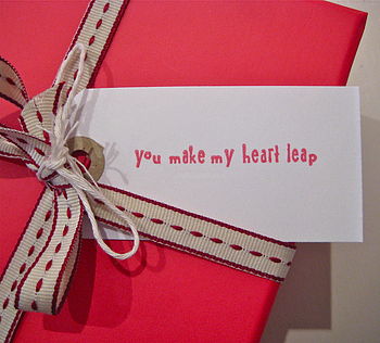'You Make My Heart Leap' Valentine's Day Card, 5 of 5