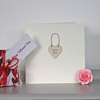 'Love You' Handmade Valentine's Card, 2 of 4