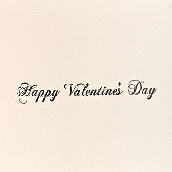 'Love You' Handmade Valentine's Card, 3 of 4