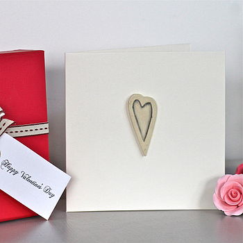 'Heart' Handmade Valentine's Card, 5 of 8