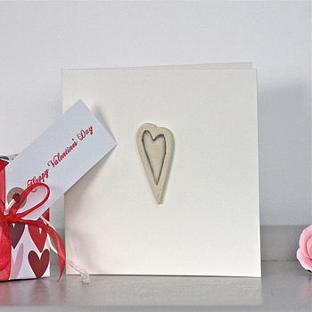 'Heart' Handmade Valentine's Card, 6 of 8
