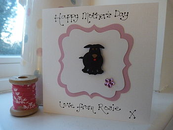 Personalised Mother's Day Card From The Dog, 2 of 4