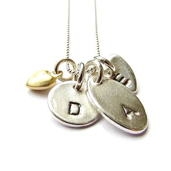 Personalised Initials Charm Necklace, 2 of 3