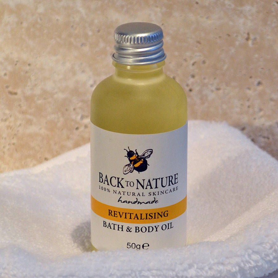 relaxing aromatherapy bath oil gift pack by back to nature skincare