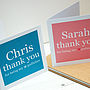 Personalised Godparent Thank You Card, thumbnail 7 of 7