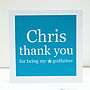 Personalised Godparent Thank You Card, thumbnail 6 of 7