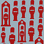 Mini London Guard Wall Stickers, thumbnail 2 of 3