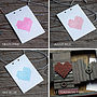 Personalised Love Letter Monogram Keepsake Card, thumbnail 4 of 6