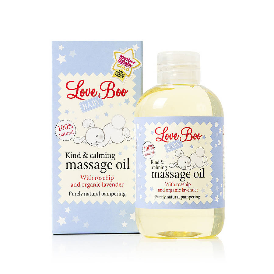 kind & calming baby massage oil by love boo