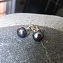 Freshwater Pearl And Sterling Silver Studs, thumbnail 4 of 9