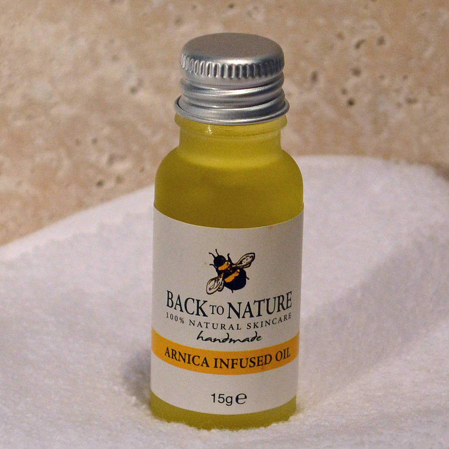 Arnica Infused Oil For Bruises By Back to Nature Skincare