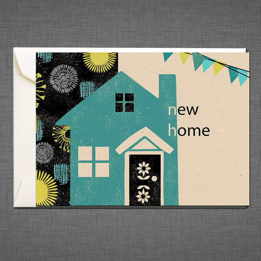 New Home Greetings Card By Rocket 68