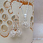 Silver Bird's Nest Necklace & Earrings, thumbnail 2 of 5
