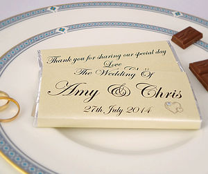 Personalised Heart Wedding Favours By Tailored Chocolates And Gifts Personalised Heart Wedding Favours By Tailored Chocolates And Gifts Notonthehighstreet