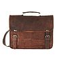 Vintage Style Leather Laptop Bag, thumbnail 5 of 8