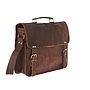 Vintage Style Leather Laptop Bag, thumbnail 7 of 8
