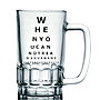 Opticians Chart Beer Tankard, thumbnail 4 of 6