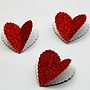 Love Heart 3 D Table Confetti, thumbnail 1 of 7