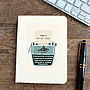 Personalised Mother's Day Typewriter Notebook, thumbnail 1 of 5