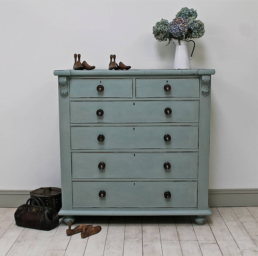 Victorian Scotch Chest Of Drawers By Distressed but not Forsaken ...