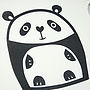 Panda Organic Cotton T Shirt, thumbnail 3 of 5