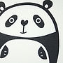 Panda Organic Cotton T Shirt, thumbnail 4 of 5