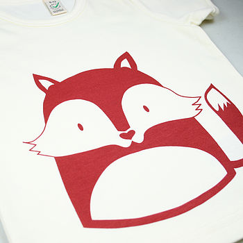 Little Fox Organic Cotton T Shirt, 3 of 7