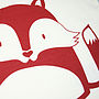 Little Fox Organic Cotton T Shirt, thumbnail 6 of 7