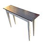 Zinc Topped Console Table, thumbnail 2 of 4