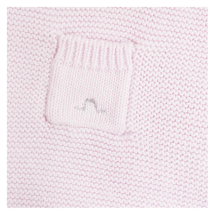 French Designer Cashmere Baby Blanket By Chateau de Sable