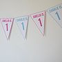 Birthday Bunting For Twins Or Joint Party, thumbnail 2 of 7