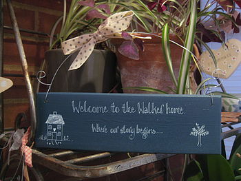 Personalised Home Sign, 2 of 6
