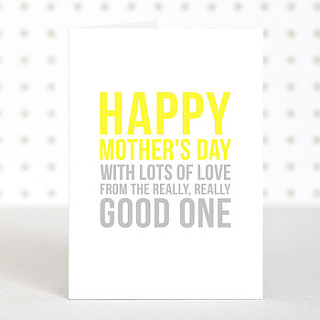 'Happy Mother's Day' Funny Mother's Day Card, 3 of 3