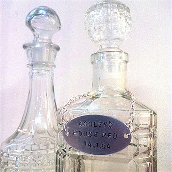 Personalised Decanter Tag Bottle Label, 4 of 8
