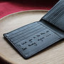 Personalised Men's Leather Billfold Wallet, thumbnail 4 of 12