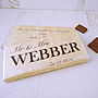 Personalised Wedding Day Chocolate, thumbnail 1 of 3