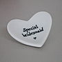 'Special Bridesmaid' Tiny Porcelain Heart, thumbnail 4 of 10