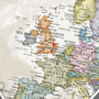 Personalised Location Map Hearts Print, thumbnail 6 of 9