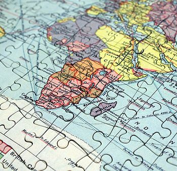 Personalised World Map Jigsaw Puzzle, 5 of 5