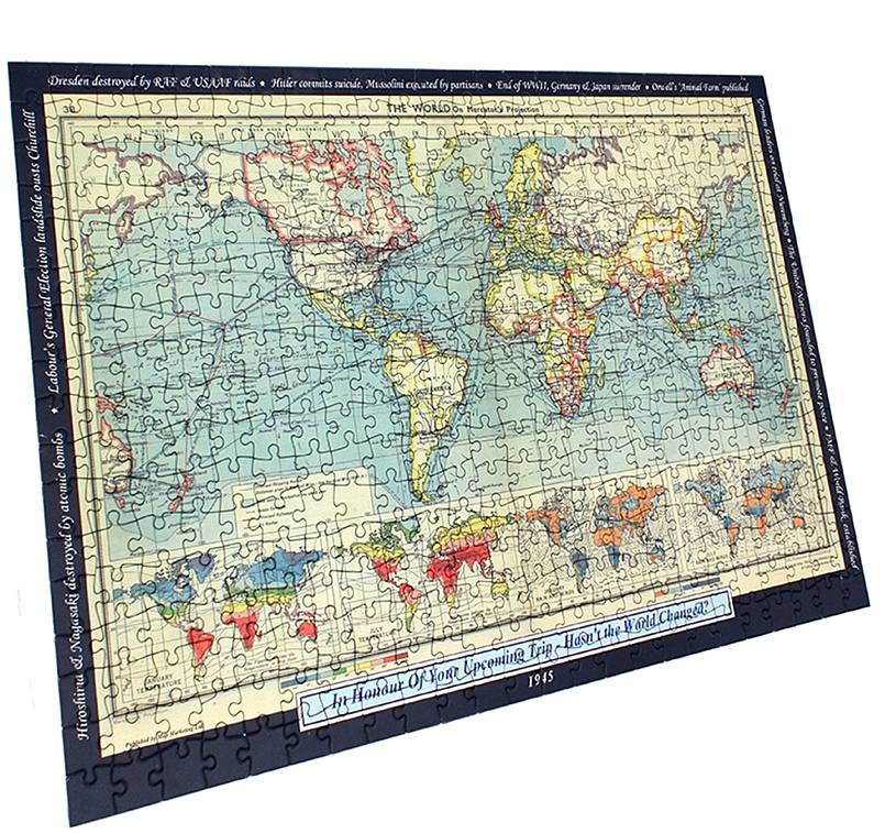 Map Of The World Jigsaw Puzzle personalised world map jigsaw puzzle by thelittleboysroom  notonthehighstreet.com