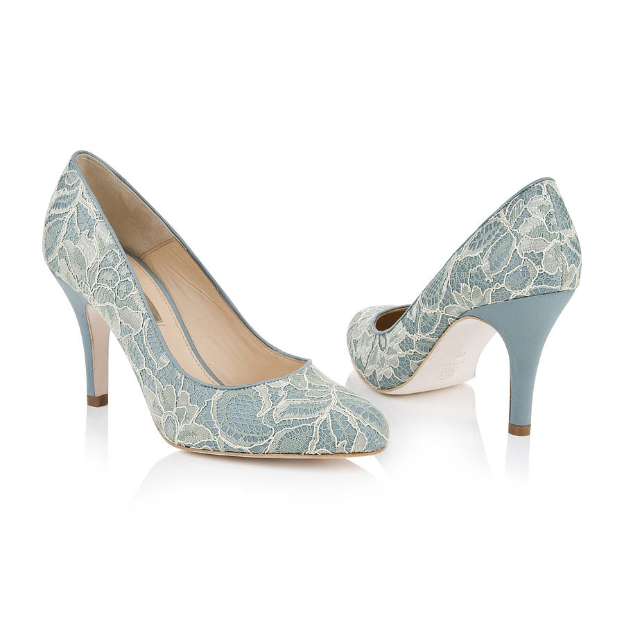 lace court heels