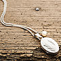 Vintage Locket Necklace On Chain With Pearl, thumbnail 5 of 7