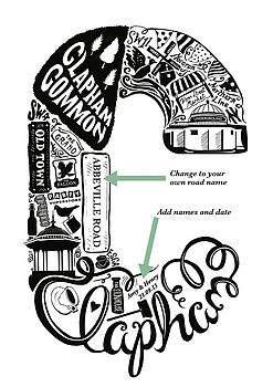 Personalised Place Letter Print, 3 of 5