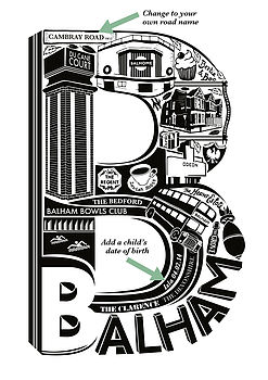 Personalised Place Letter Print, 5 of 5